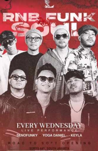 LUFRE BAR & LOUNGE SENOPATI JAKARTA - RNB FUNK & SOUL