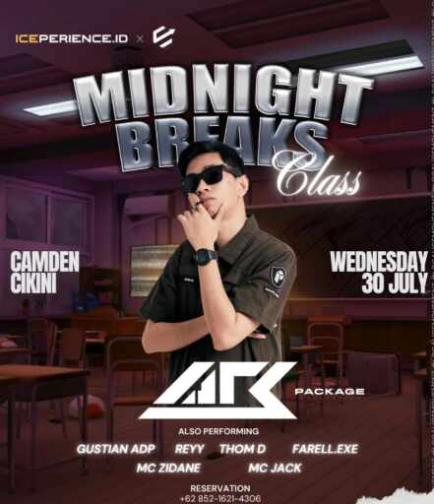 CAMDEN CIKINI JAKARTA - MIDNIGHT BREAKS CLASS