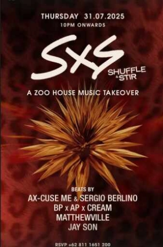 ZOO SCBD JAKARTA - SHUFFLE & STIR