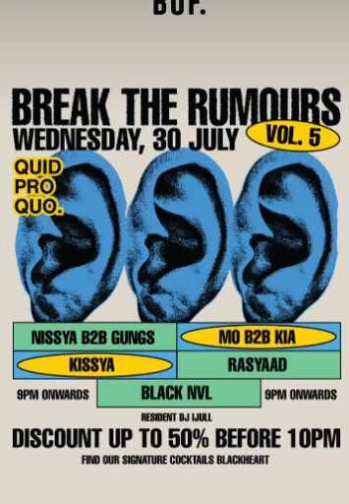 BOF KEMANG JAKARTA - BREAK THE RUMOURS