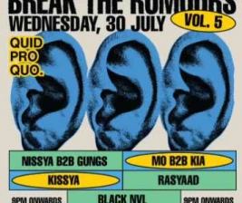 BOF KEMANG JAKARTA - BREAK THE RUMOURS