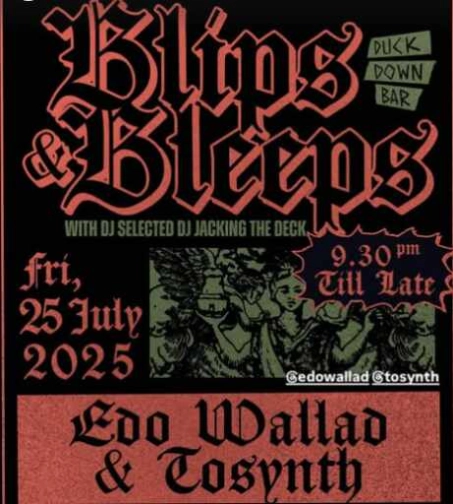 DUCK DOWN GUNAWARMAN JAKARTA - BLIPS & BLEEPS
