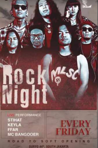 LUFRE BAR & LOUNGE SENOPATI JAKARTA - ROCK NIGHT