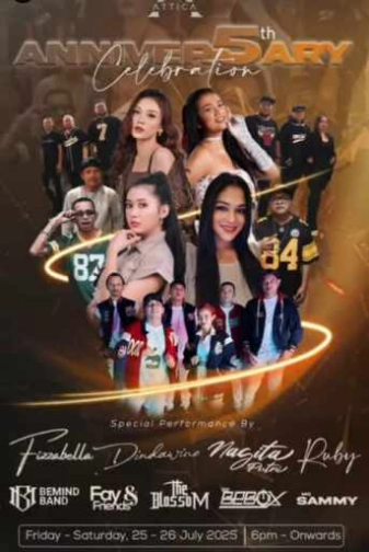 ATTICA KUNINGAN JAKARTA - ANNIVERSARI 5Th CELEBRATION