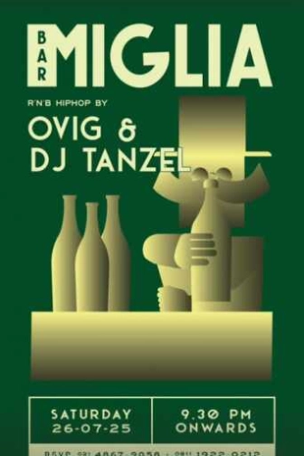 BAR MIGLIA SENOPATI JAKARTA - SATURDAY