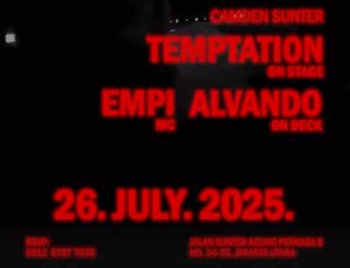 CAMDEN SUNTER JAKARTA - SATURDAY