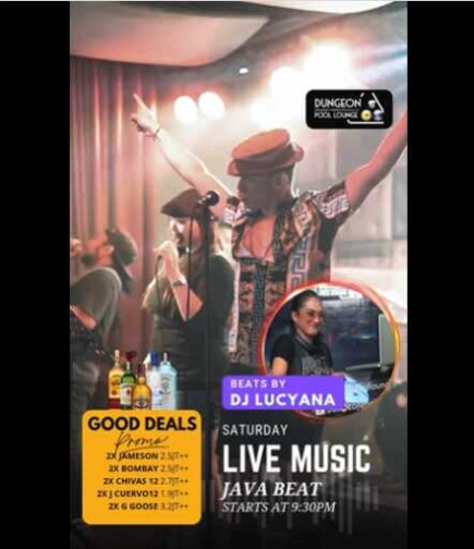 DUNGEON POOL LOUNGE KEMANG JAKARTA - SATURDAY