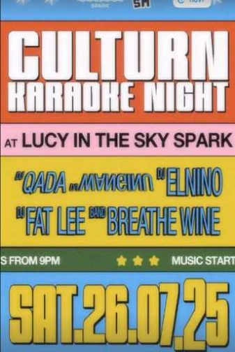 LUCY IN THE SKY SPARK SENAYAN JAKARTA - CULTURN KARAOKE NIGHT