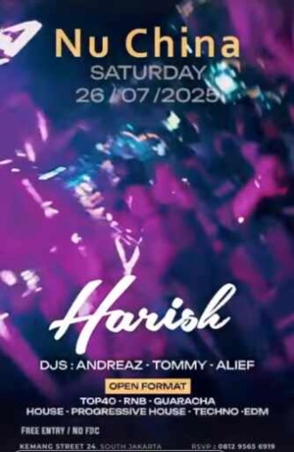 NU CHINA KEMANG JAKARTA - SATURDAY