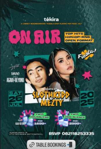 TEKIRA BLOK M JAKARTA - ON AIR