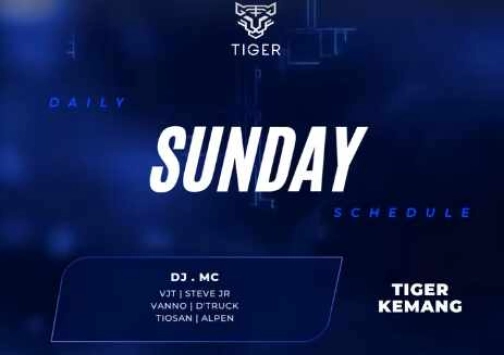 GOLDEN TIGER KEMANG JAKARTA - SUNDAY