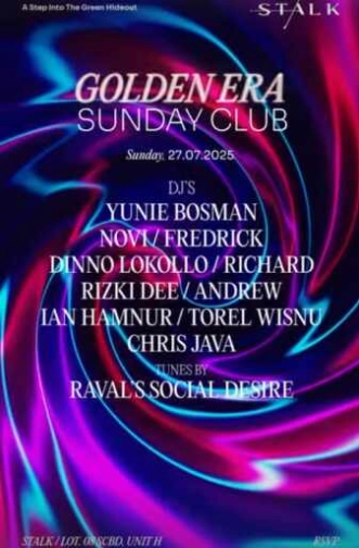 STALK SCBD JAKARTA - SUNDAY CLUB