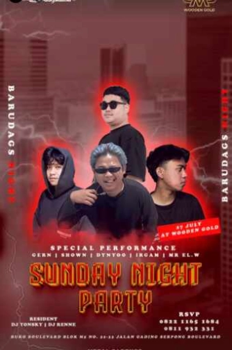 VOTE BAR GADING SERPONG - SUNDAY NIGHT PARTY