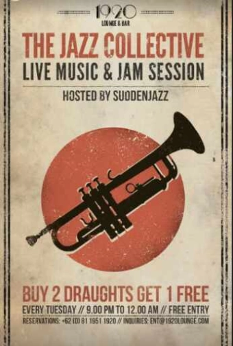 1920 LOUNGE KEMANG JAKARTA - THE JAZZ COLLECTIVE