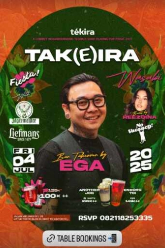 TEKIRA BLOK M JAKARTA - TAK(E)IRA