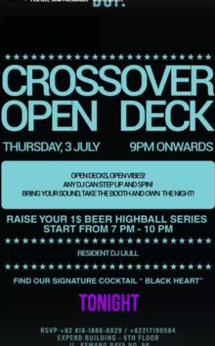 BOF KEMANG JAKARTA - CROSSOVER OPEN DECK