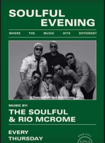 BEER HALL SCBD JAKARTA - SOULFUL EVENING