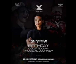 CAFE CALI JAKARTA - TOKYO DRIFT JAKARTA X DJ SHAMMUI BIRTHDAY COUNTDOWN MUSICAL JOURNEY