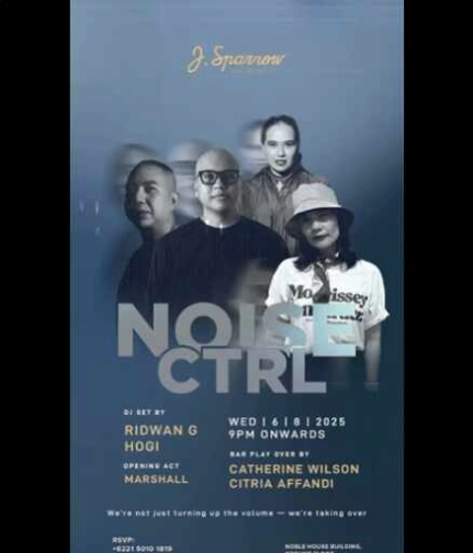 J SPARROW KUNINGAN JAKARTA - NOISE CTRL