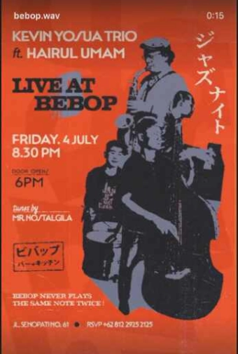 BEBOP JAKARTA - FRIDAY