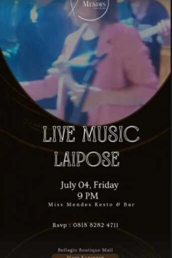 MISS MENDES RESTO KUNINGAN JAKARTA - FRIDAY