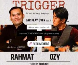 007 COCKTAIL  WHISKY BAR SENOPATI JAKARTA  GOLDEN TRIGGER
