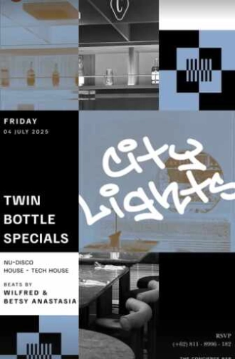 THE CONCIERGE BAR SCBD JAKARTA - CITY LIGHTS
