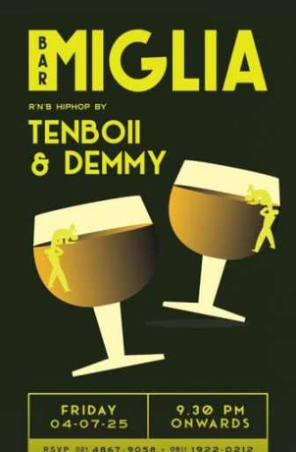 BAR MIGLIA SENOPATI JAKARTA - FRIDAY