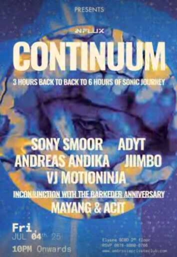 AM LOUNGE SCBD JAKARTA - CONTINUUM