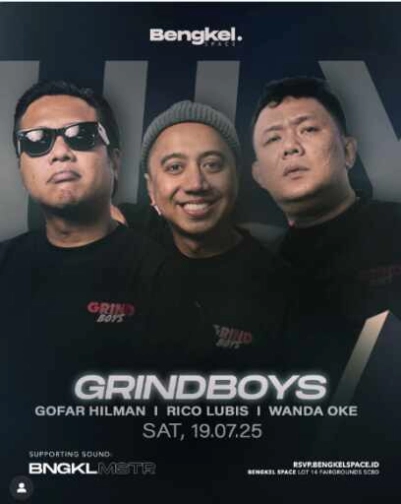 BENGKEL SCBD JAKARTA - PARTY LEVEL: UNHINGED & UNBOTHERED