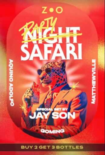 ZOO SCBD JAKARTA - SAFARY PARTY NIGHT