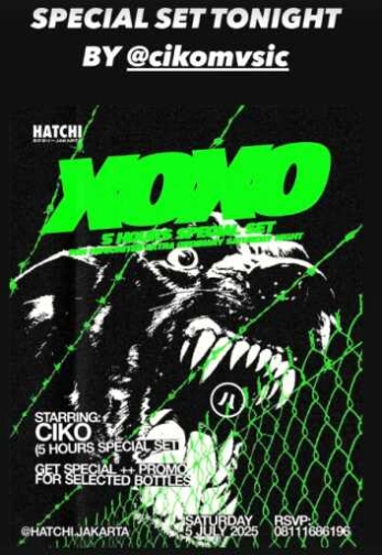 HATCHI PONDOK INDAH JAKARTA - XOXO