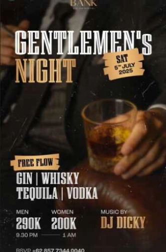 THE BANK KUNINGAN JAKARTA - GENTLEMEN