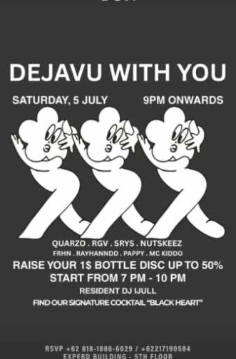 BOF KEMANG JAKARTA - DEJAVU WITH YOU