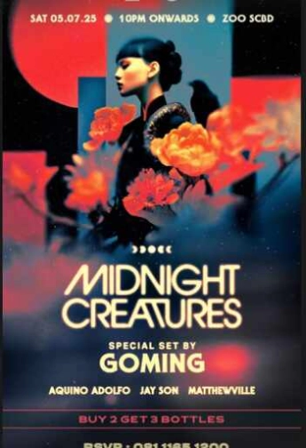 ZOO SCBD JAKARTA - MIDNIGHT CREATURES