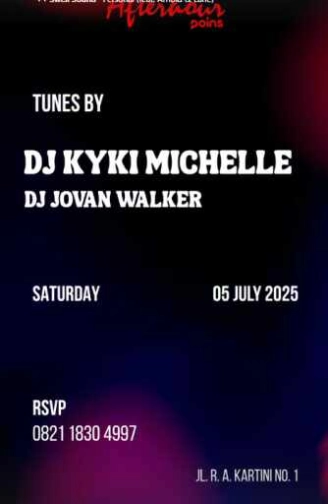 AFTERHOUR POINS JAKARTA - SATURDAY