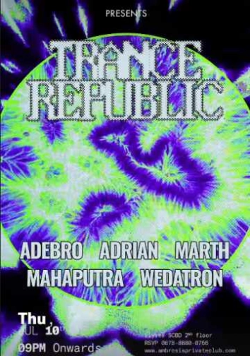 AM LOUNGE SCBD JAKARTA - TRANCE REPUBLIC