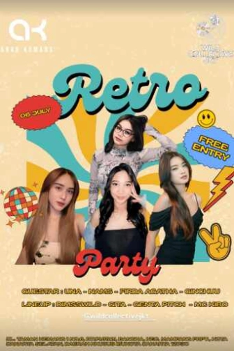 ANAK KEMANG CAFE JAKARTA - RETRO