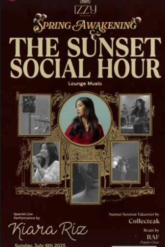 IZZY SOCIAL CLUB GUNAWARMAN JAKARTA - THE SUNSET SOCIAL HOUR