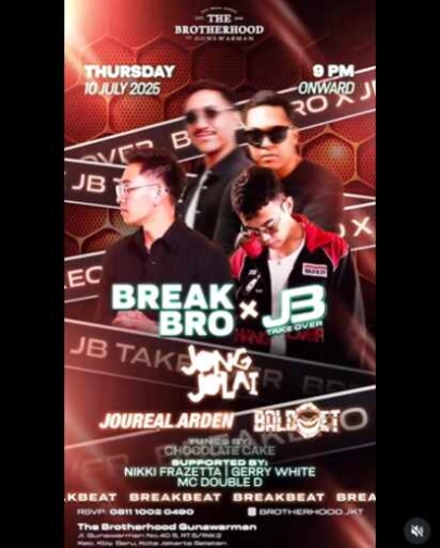 THE BROTHERHOOD GUNAWARMAN JAKARTA - THURSDAY