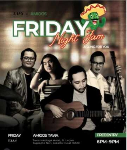 AMIGOS KEMANG JAKARTA - FRIDAY NIGHT JAM