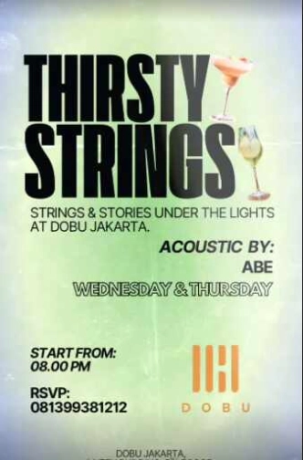 DOBU KUNINGAN JAKARTA - THIRSTY THURSDAY