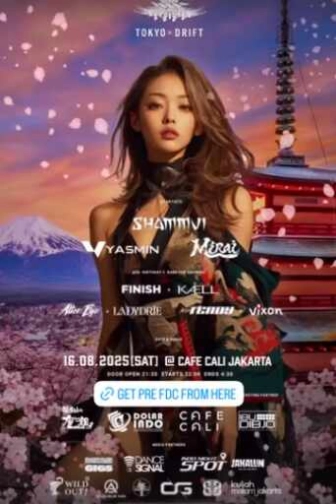 CAFE CALI JAKARTA - TOKYO X DRIFT