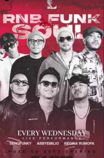 LUFRE BAR & LOUNGE SENOPATI JAKARTA - RNB FUNK SOUL