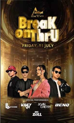 AMETHYST CLUB JAKARTA - BREAK ON THRU