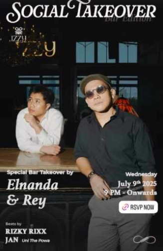 IZZY SOCIAL CLUB GUNAWARMAN JAKARTA - SOCIAL TAKEOVER