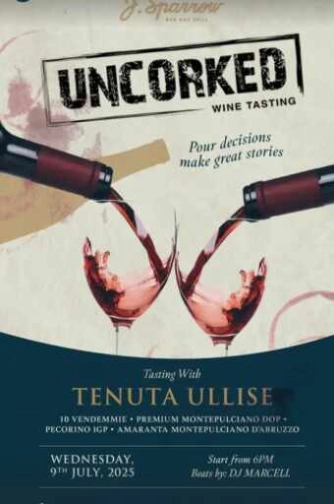 J SPARROW KUNINGAN JAKARTA - UNCORKED