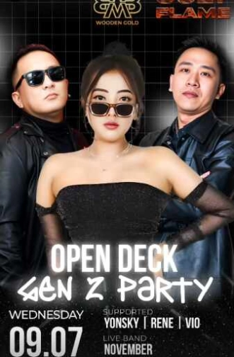 WOODEN BAR RESTO GADING SERPONG - GEN Z PARTY