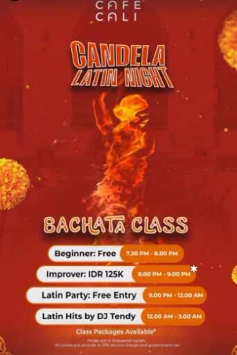 CAFE CALI JAKARTA - CANDELA LATIN NIGHT