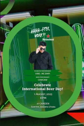 CAMDEN SUNTER JAKARTA - CELEBRATE INTERNATIONAL BEER DAY!